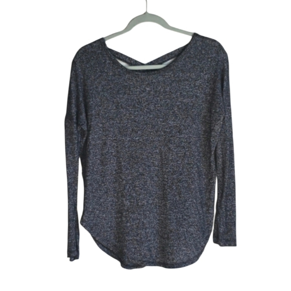 Rue 21 Gray Long Sleeve Top Size Medium